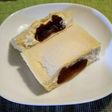 丸ごとあんぽ柿(干し柿)のサンドイッチ