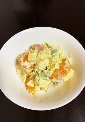 簡単みかんのポテトサラダ♪-レシピのメイン写真