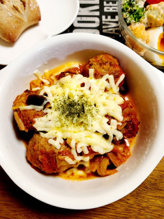 ミートボールとキャベツのトマト煮込み-レシピのメイン写真