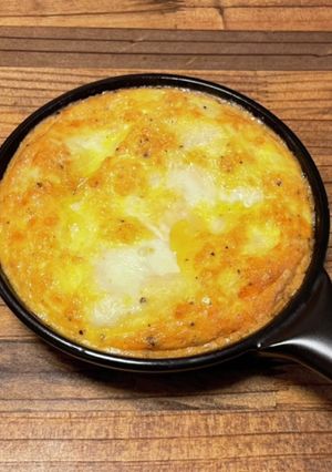 【低糖質】たっぷりチーズのフリッタータ-レシピのメイン写真