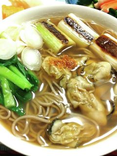 牡蠣蕎麦-レシピのメイン写真