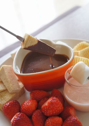 2:1:1で簡単*チョコフォンデュ-レシピのメイン写真