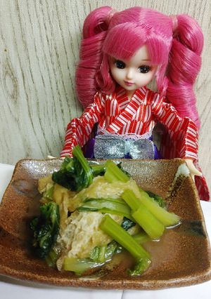 リカちゃん♡正月菜揚げさん炊いたん*煮物-レシピのメイン写真