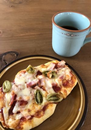 塗ってトッピングして焼くだけピザ☆-レシピのメイン写真