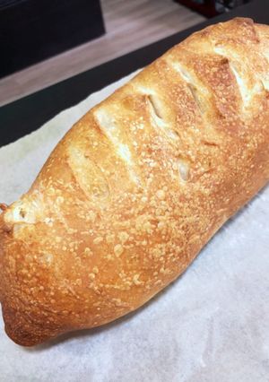 超簡単！ナポリ生地の放置するだけパン-レシピのメイン写真