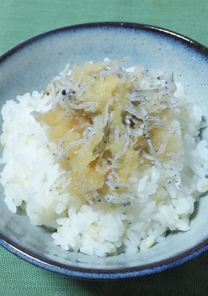 ちりめんおろしごはん-レシピのメイン写真