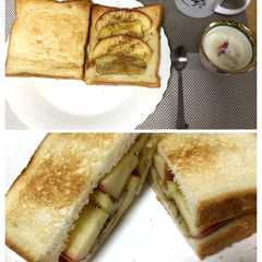 รูปของ ホットなフルーツサンド