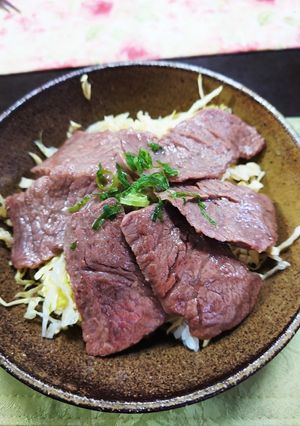 焼き肉丼にも牛肉柔らか焼肉漬け込みのたれ-レシピのメイン写真