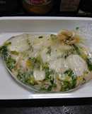 かぶ釜揚げエビあえ(しらすでもOK)