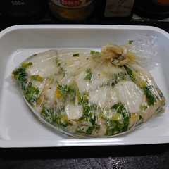 A picture of かぶ釜揚げエビあえ(しらすでもOK).
