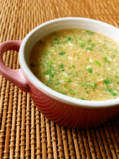 5分で完成!炒飯の素でかきたま風スープ-レシピのメイン写真