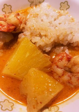 パイナップルと海老のカレー-レシピのメイン写真