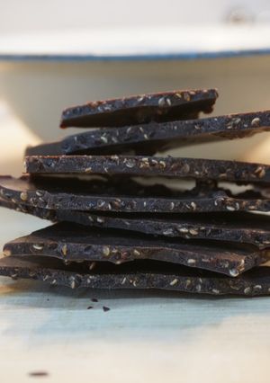 キヌアパフチョコレート【バレンタイン】-レシピのメイン写真