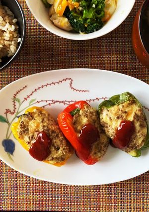 リメイクで低カロリー！ピーマンの肉詰め-レシピのメイン写真