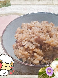 マクロビ☆くるみと人参の炊き込みご飯-レシピのメイン写真