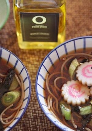 オリーブオイルでかけ蕎麦-レシピのメイン写真