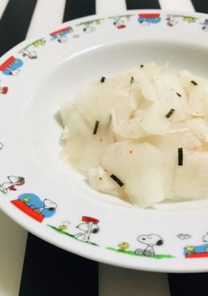 粉末パスタソースで 和風たらこ大根サラダ-レシピのメイン写真