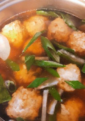 鶏団子スープ-レシピのメイン写真