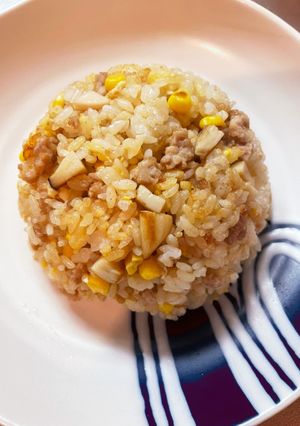 簡単きのこコーンチャーハン-レシピのメイン写真