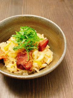 お餅と缶詰めで簡単鶏おこわ♡-レシピのメイン写真