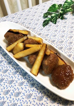 しっかりメインお肉☆豚つくね-レシピのメイン写真