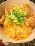 レンチン時短！無水調理でふわとろ親子丼