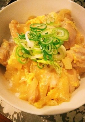 レンチン時短！無水調理でふわとろ親子丼-レシピのメイン写真