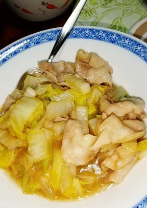 白菜と豚バラ肉の旨煮-レシピのメイン写真