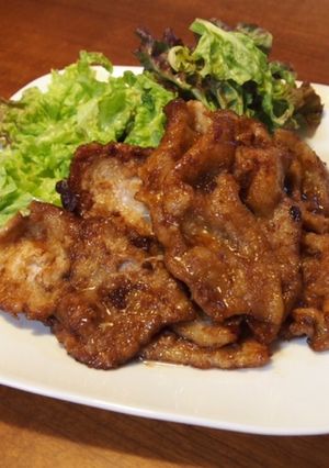 豚ロースのニンニク醤油焼き-レシピのメイン写真
