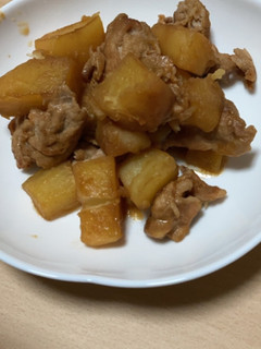 豚肉とじゃがいもの煮っころがし-レシピのメイン写真