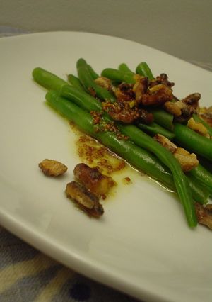 食感が楽しい♪インゲン豆と胡桃のサラダ-レシピのメイン写真