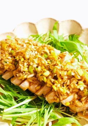 レンジで簡単♫よだれ鶏風-レシピのメイン写真