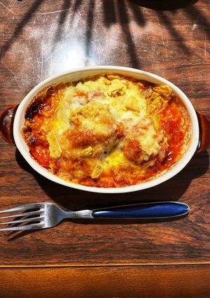 豚挽団子のオーブン焼き-レシピのメイン写真
