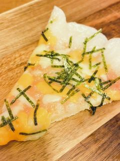 切り餅で!たらこチーズもちピザ♡-レシピのメイン写真