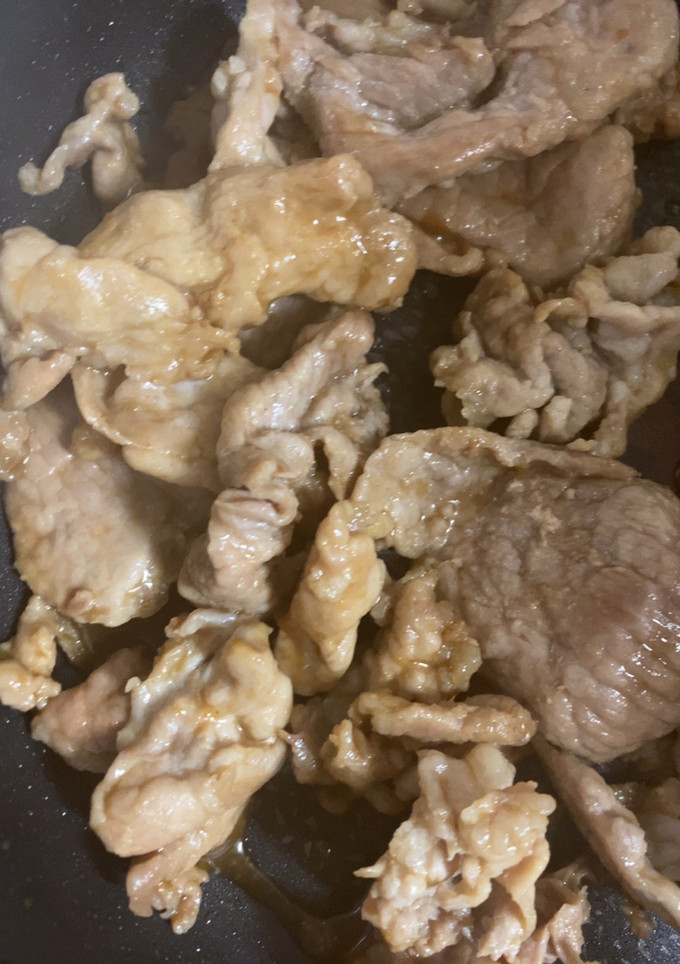 簡単！豚肉のめんつゆ炒め-レシピのメイン写真