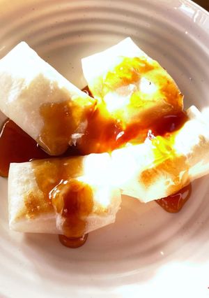 レンチン♪みたらし味deお餅食べすぎ注意-レシピのメイン写真