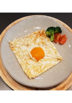 ガレット風目玉焼き-レシピのメイン写真