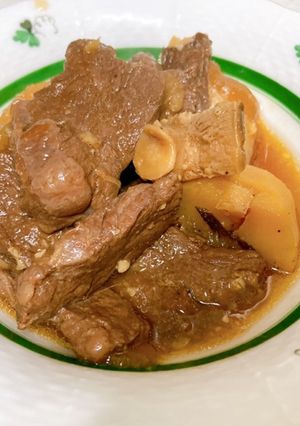 炊飯器で韓国の肉じゃが。カルビチム-レシピのメイン写真