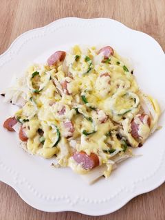 お餅で☆マヨピザ-レシピのメイン写真