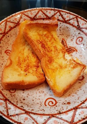 【男の休日朝食】ただのフレンチトースト-レシピのメイン写真