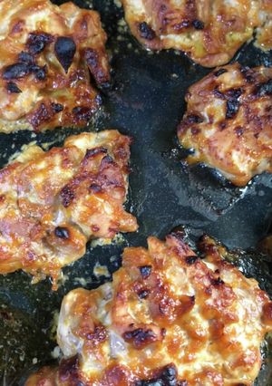 簡単鶏のマヨ味噌焼き-レシピのメイン写真