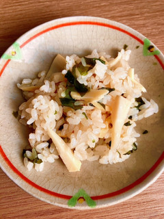 春香る♪筍とわかめの炊き込みご飯-レシピのメイン写真