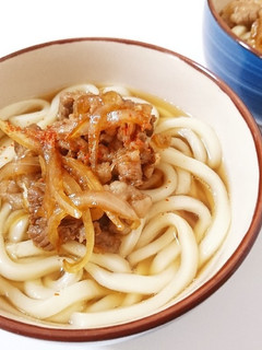 牛バラ肉うどん!-レシピのメイン写真