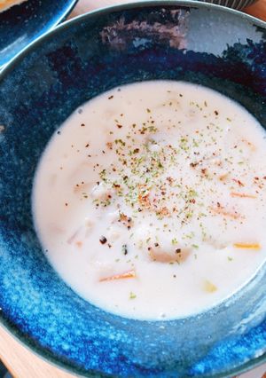 ニューイングランド風　クラムチャウダー-レシピのメイン写真