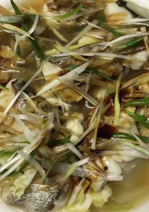 鱈の切り身で中華風蒸し魚(清蒸魚)風-レシピのメイン写真