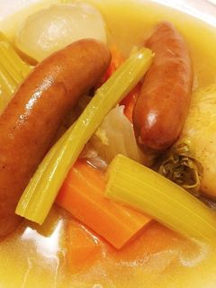 簡単!ゴロゴロ野菜のポトフ風!-レシピのメイン写真
