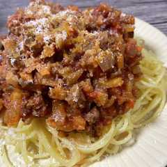 รูปของ すぐ出来るミートソーススパゲティ♡
