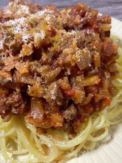 すぐ出来るミートソーススパゲティ♡-レシピのメイン写真