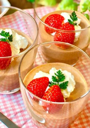 バレンタイン☆簡単チョコムース-レシピのメイン写真