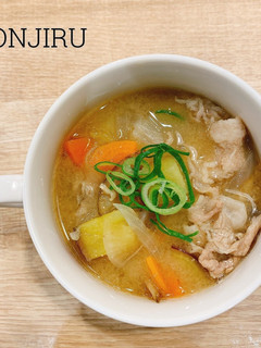 食べるスープ 『豚汁』-レシピのメイン写真